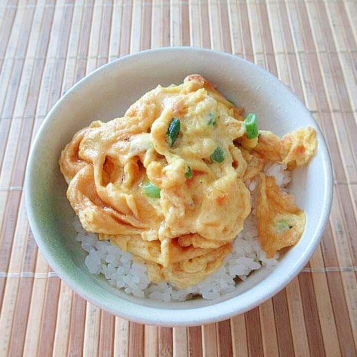 エビねぎ玉丼